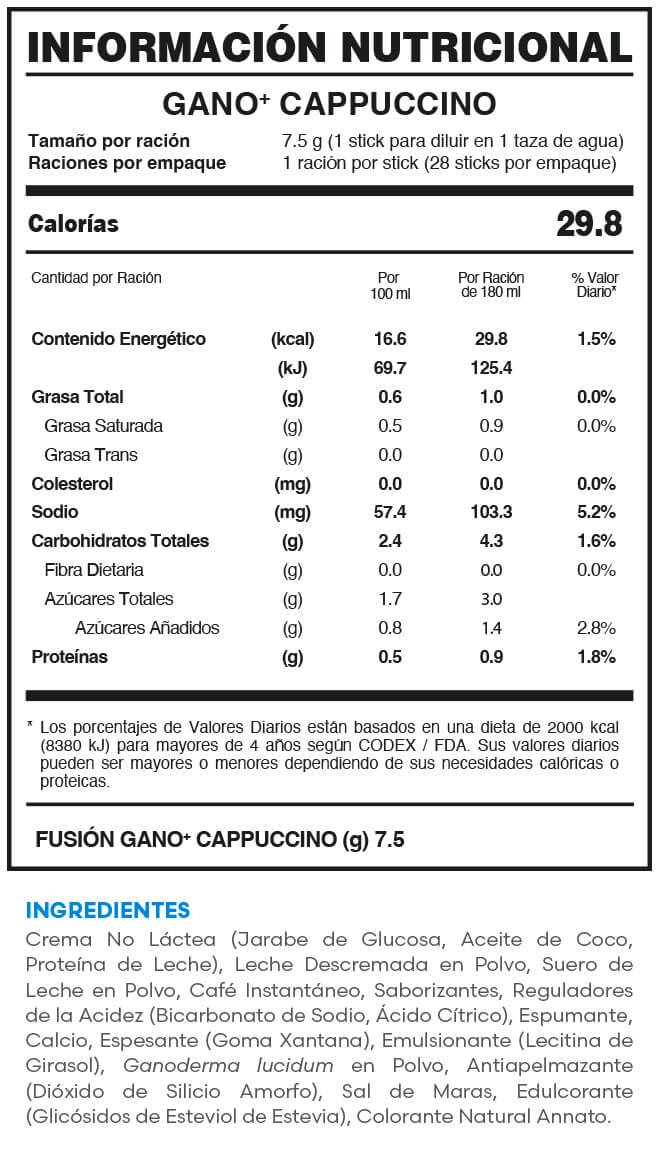 GANO+ CAPPUCCINO